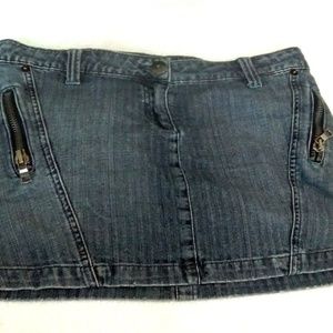 Blue Jean/ Mini Skirt Size 9
